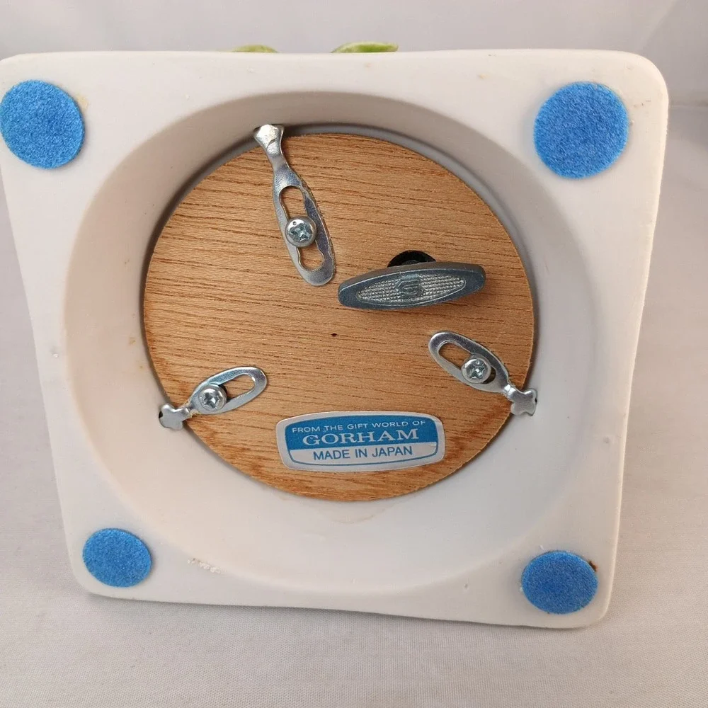 Vintage Gorham Japan Yellow Canary Music Box Tune 